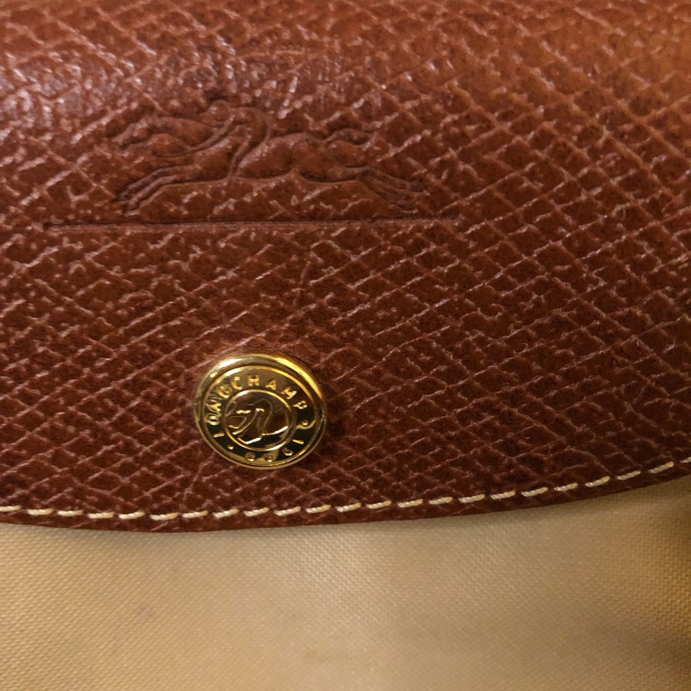 Longchamp Elegant Tan and Brown Women's Bag - Picture 2 of 7